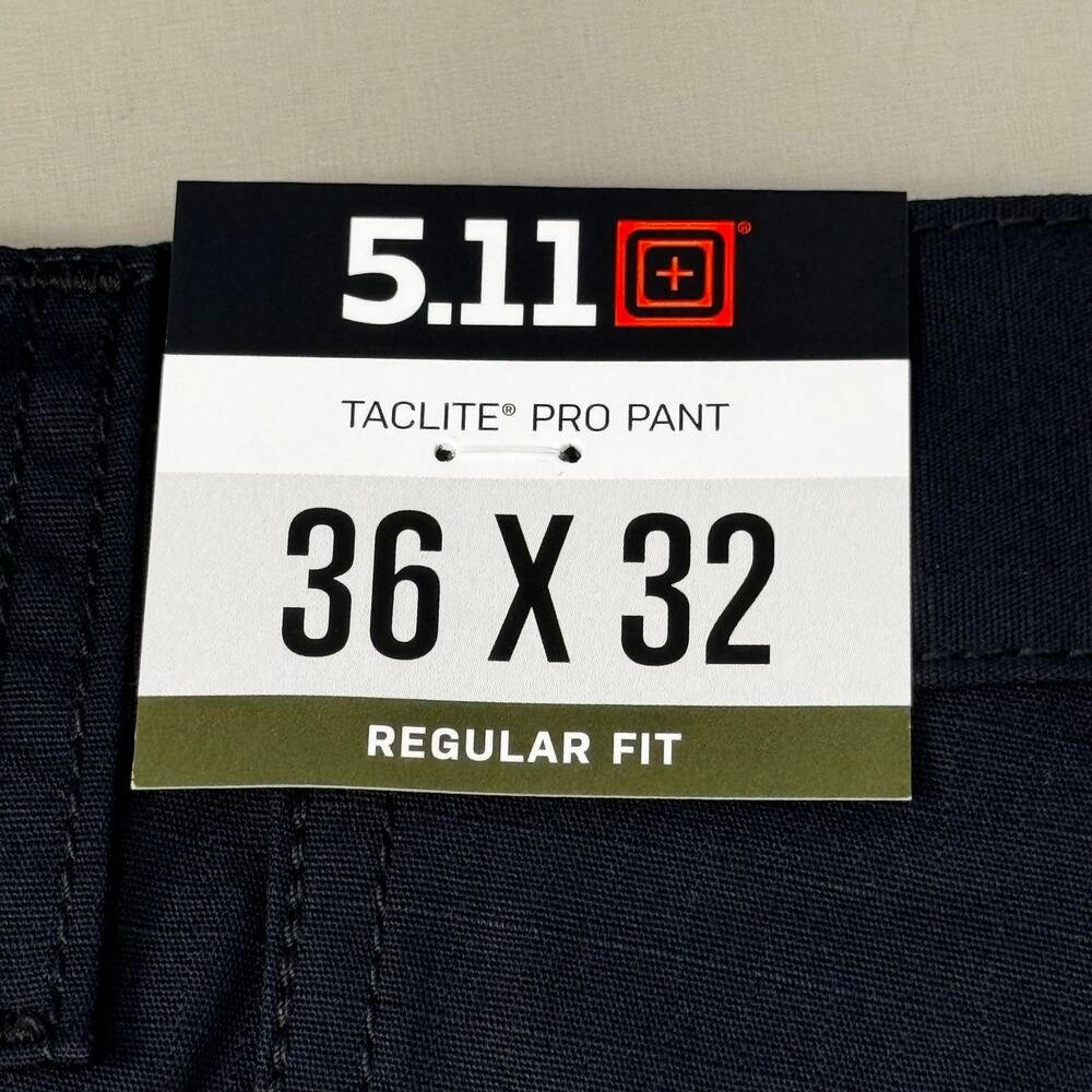 5.11 TACTICAL Men's Tactlite Pro Ripstop Pant Sz- 36"W x 32"I Dark Navy 74273 - Picture 2 of 16